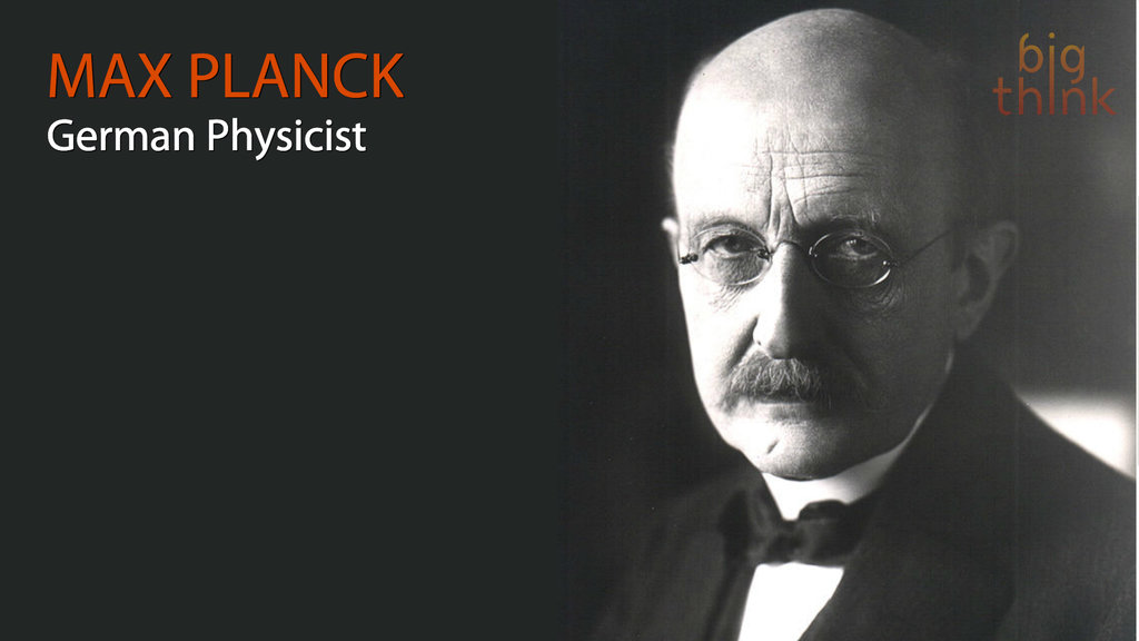 MAX PLANCK đức tin